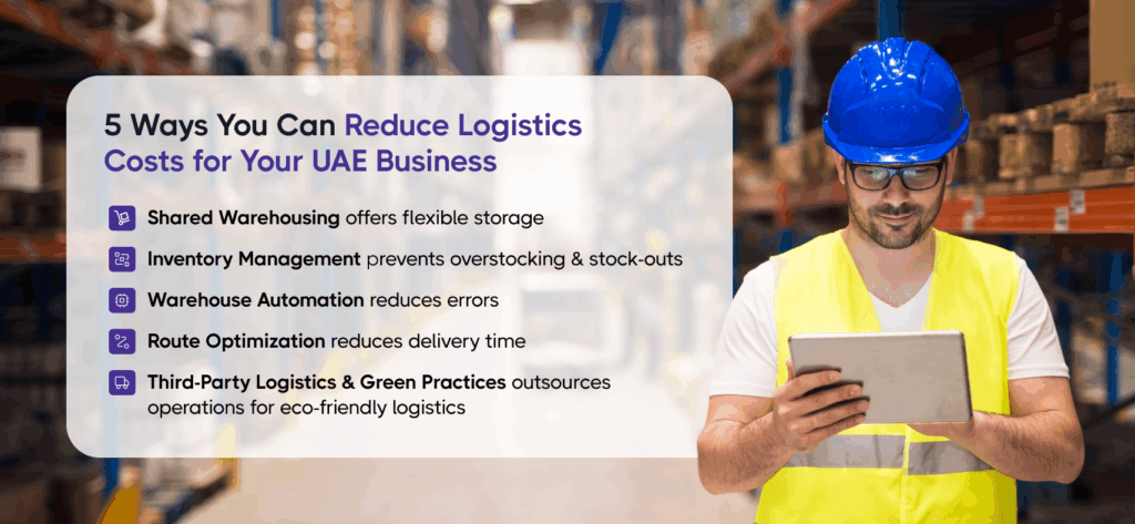 Steps to reduce Logistics Costs