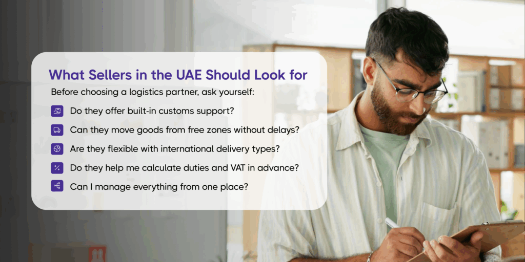 What Sellers in the UAE Should Look for