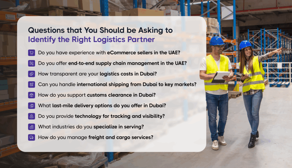 10 Questions to Ask a Logistics Provider in Dubai