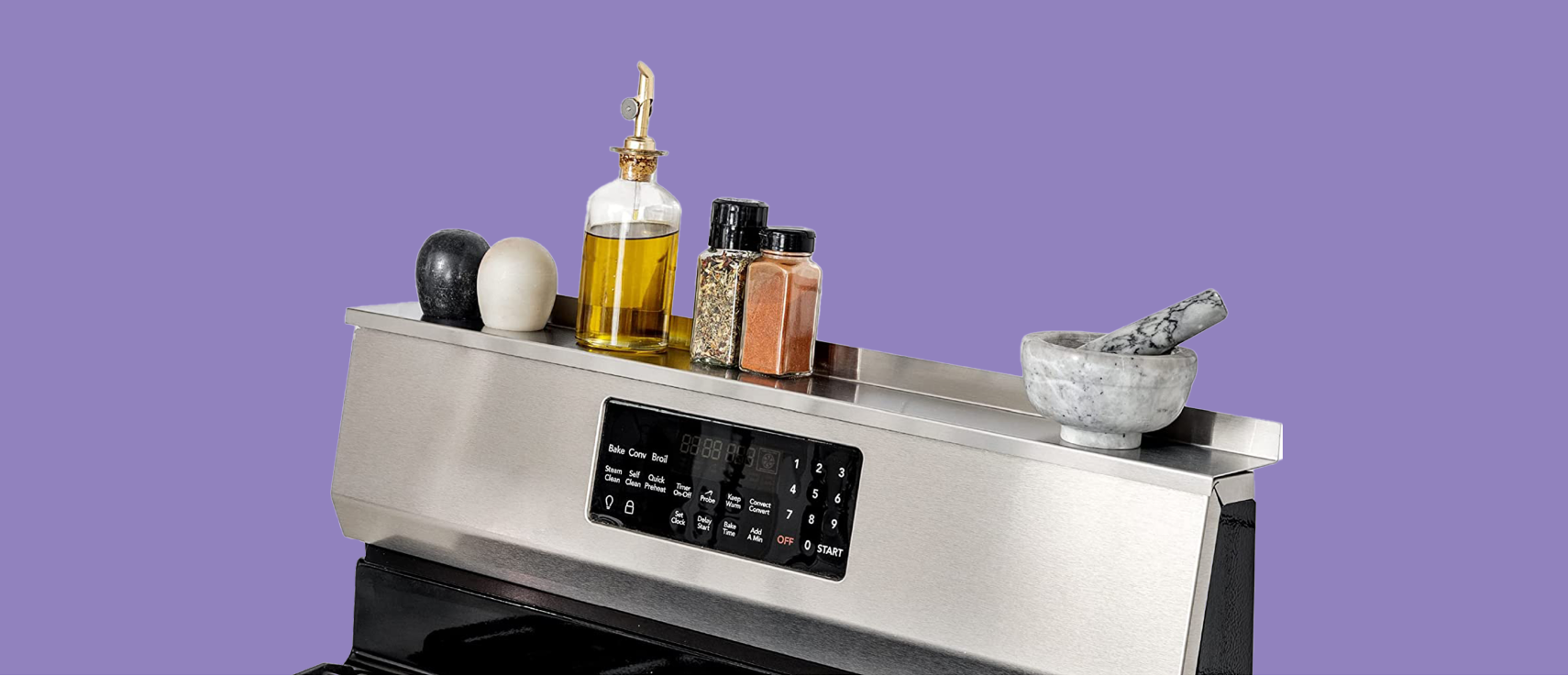 STOVE SHELF Magnetic Shelf for Kitchen Stove eCommerce Store