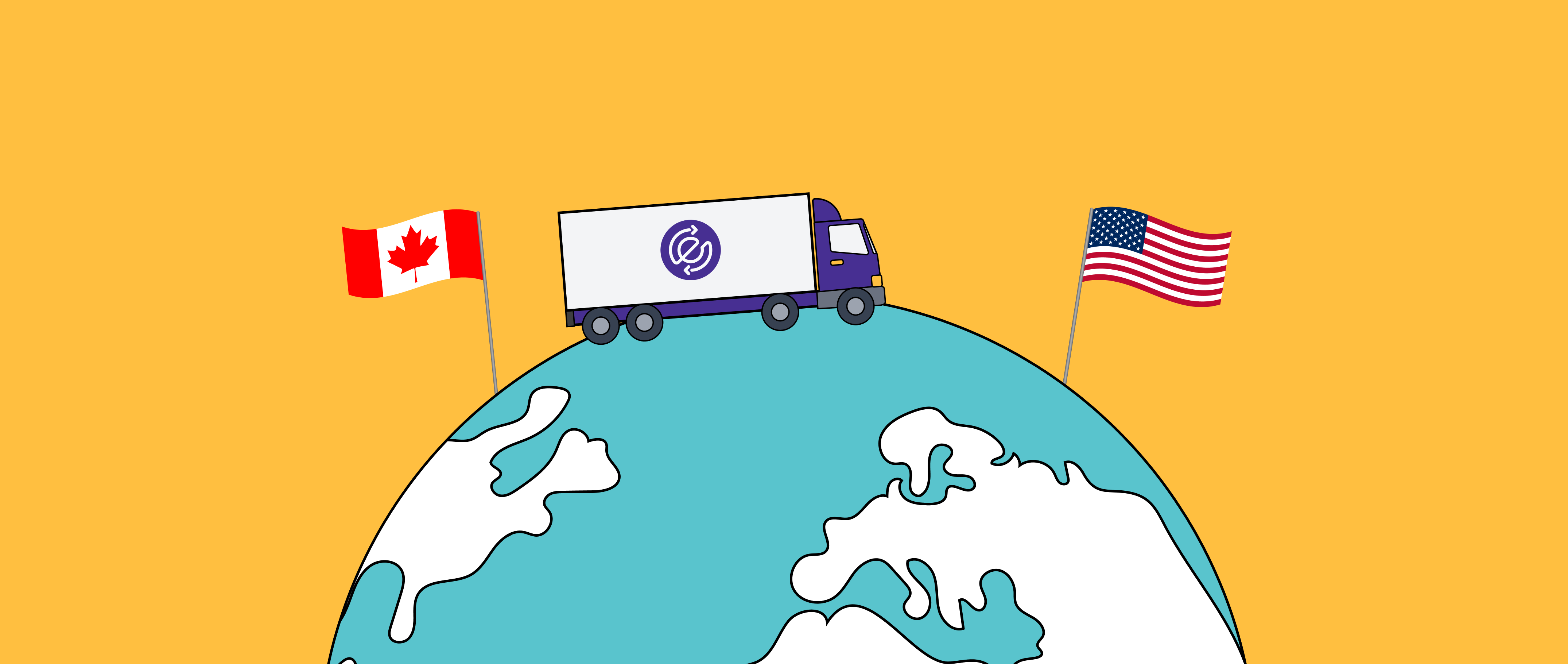 Shipping from Canada to the US Hero Image