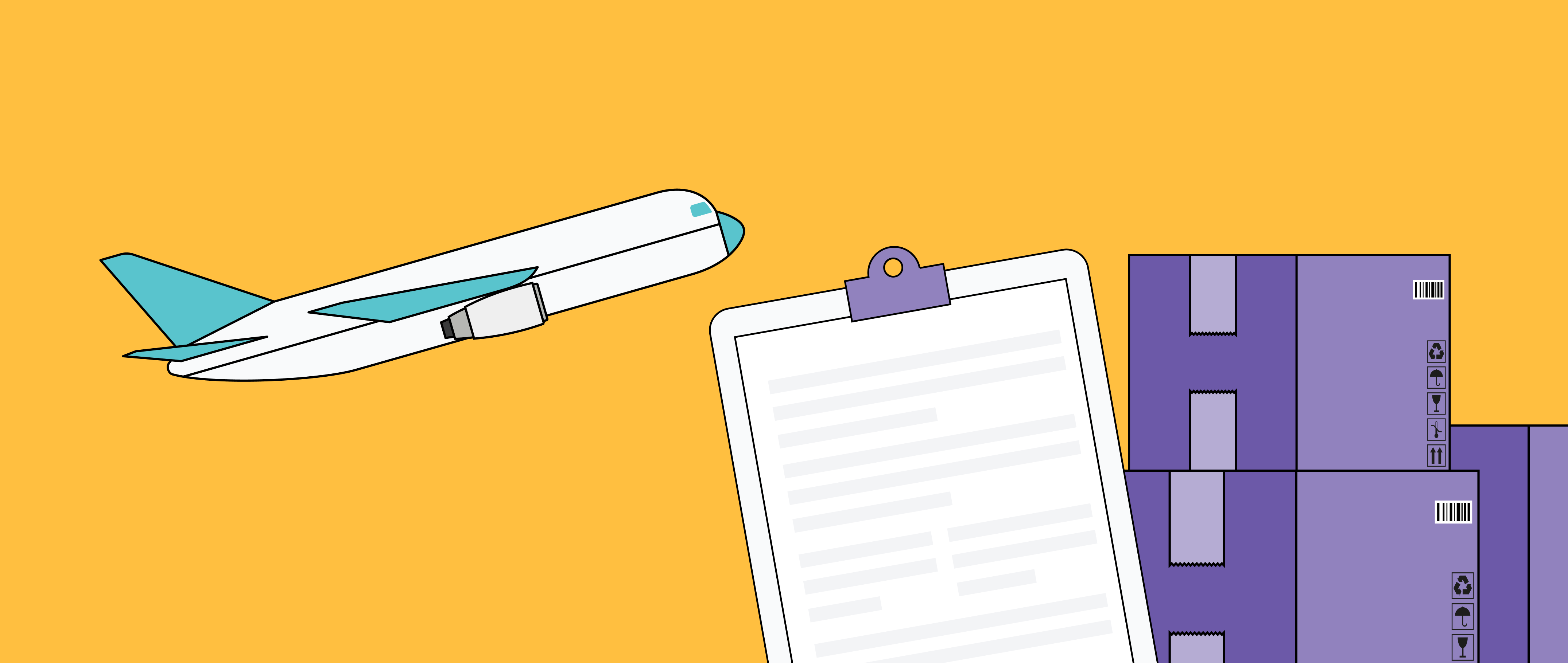 How to fill a customs form for international shipping