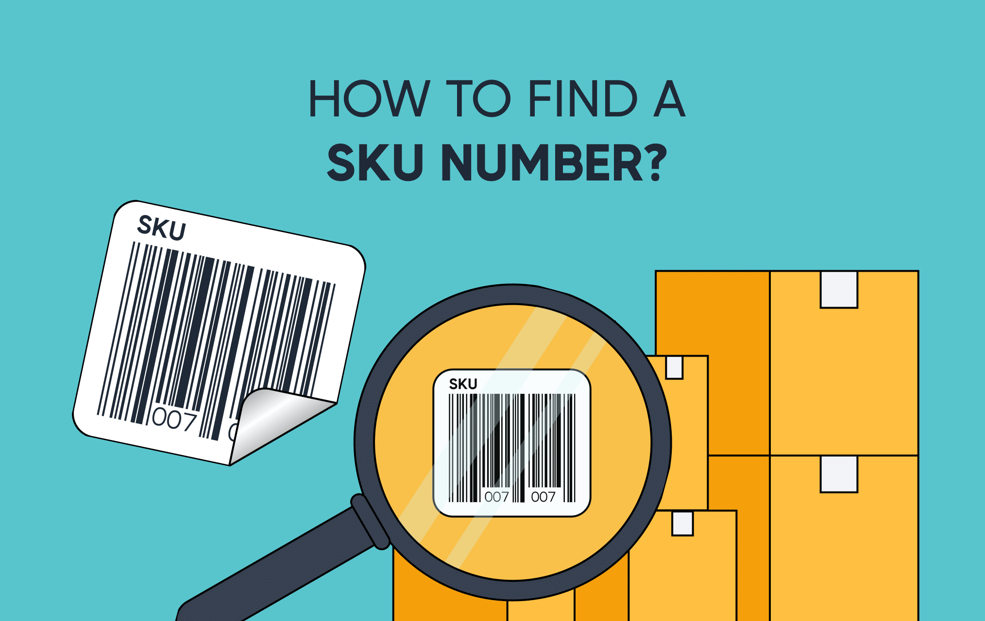 How to find a SKU number