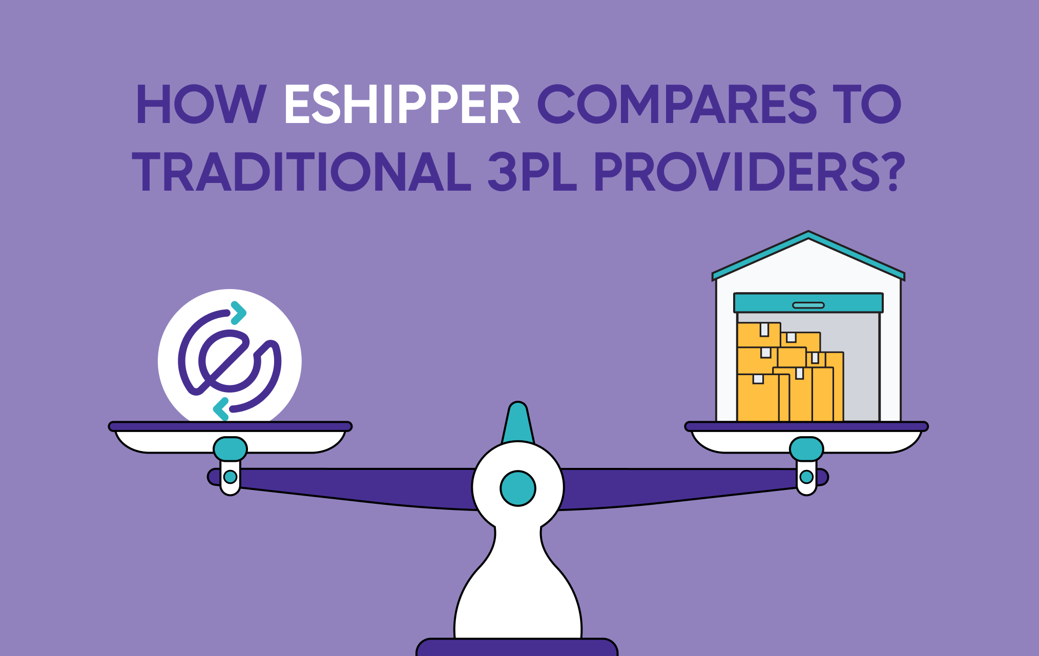 How eShipper compares to traditional 3PL providers