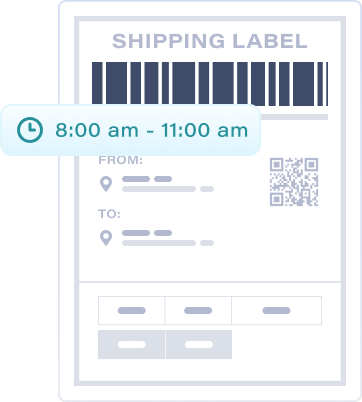 Same Day Shipping Label