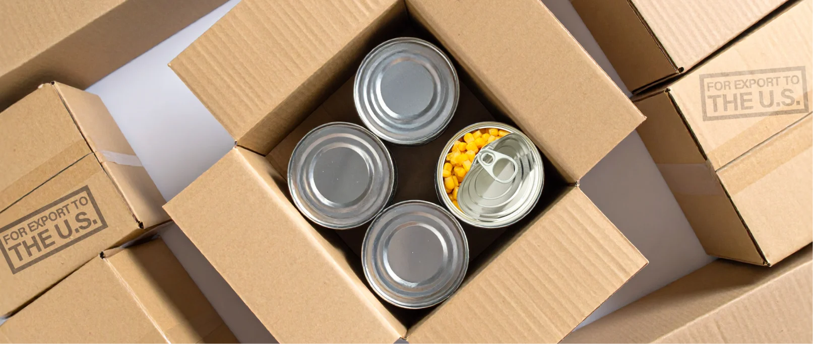 Food beverages cross border shipping